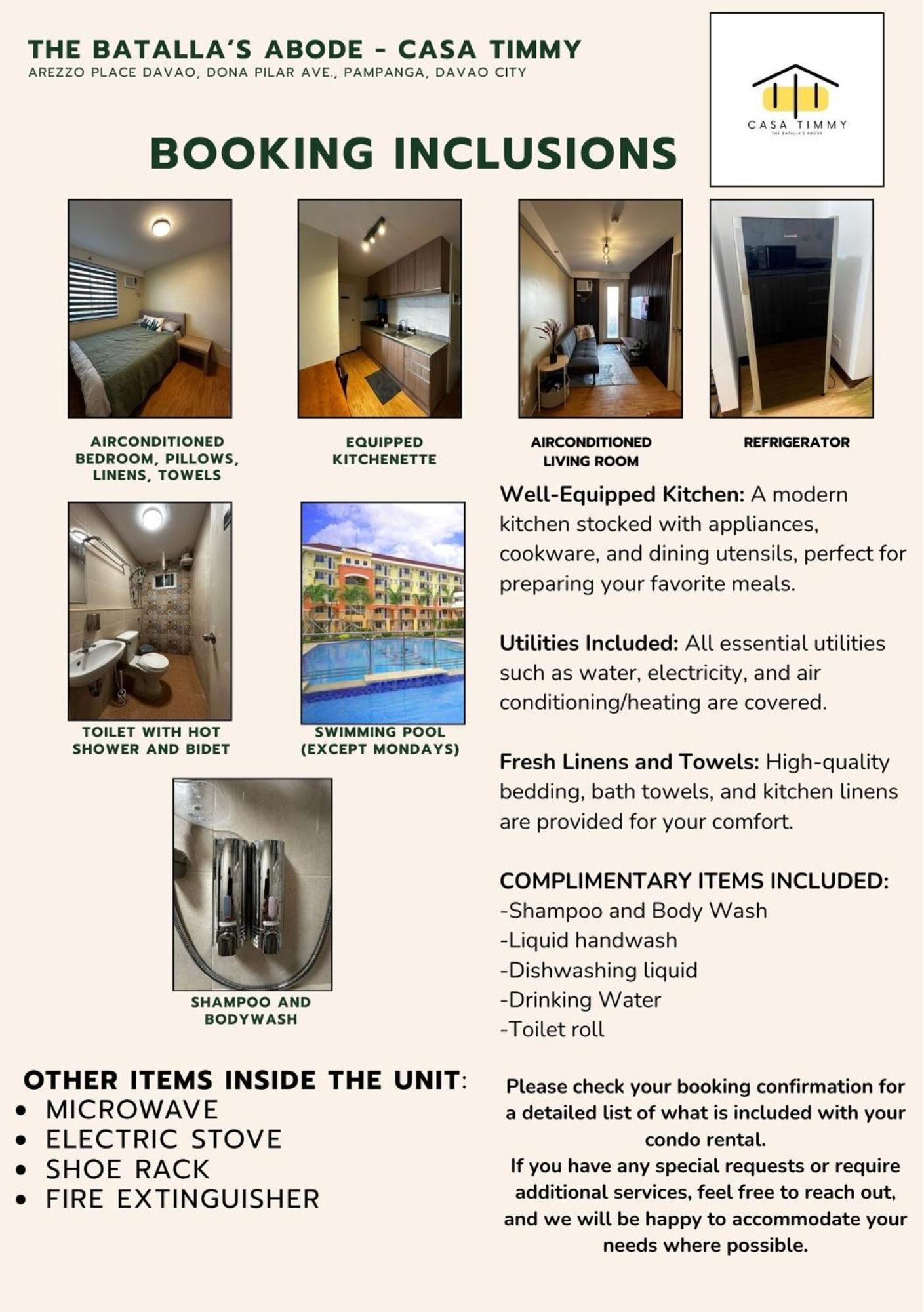 Davao City Minimalist 1-Bedroom Condo Unit Casa Timmy מראה חיצוני תמונה