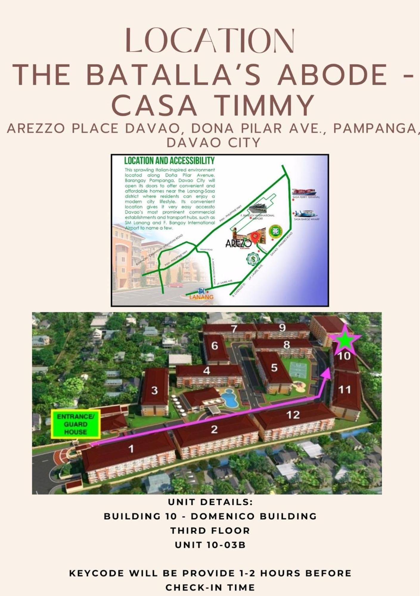 Davao City Minimalist 1-Bedroom Condo Unit Casa Timmy מראה חיצוני תמונה
